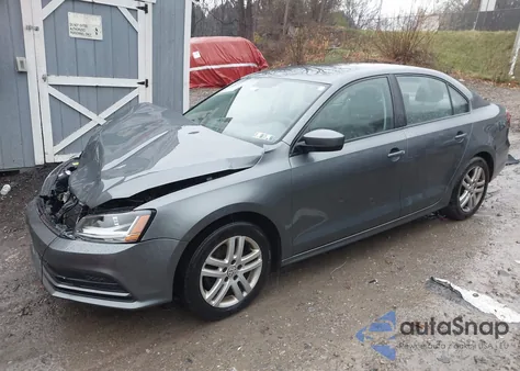 2018 Volkswagen Jetta 1.4T S z USA, uszkodzony, nr VIN 3VW167AJ4JM228288
